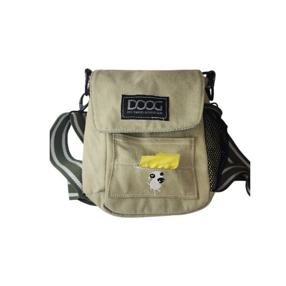 Doog Green Dog Walking Shoulder Bag Treat Bag Dog Puppy Home Dog Outdoor Gear - Picture 3 of 10
